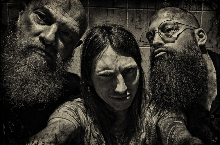 Big Daddy's Breakfast Voodoo – swamp blues trio portrait