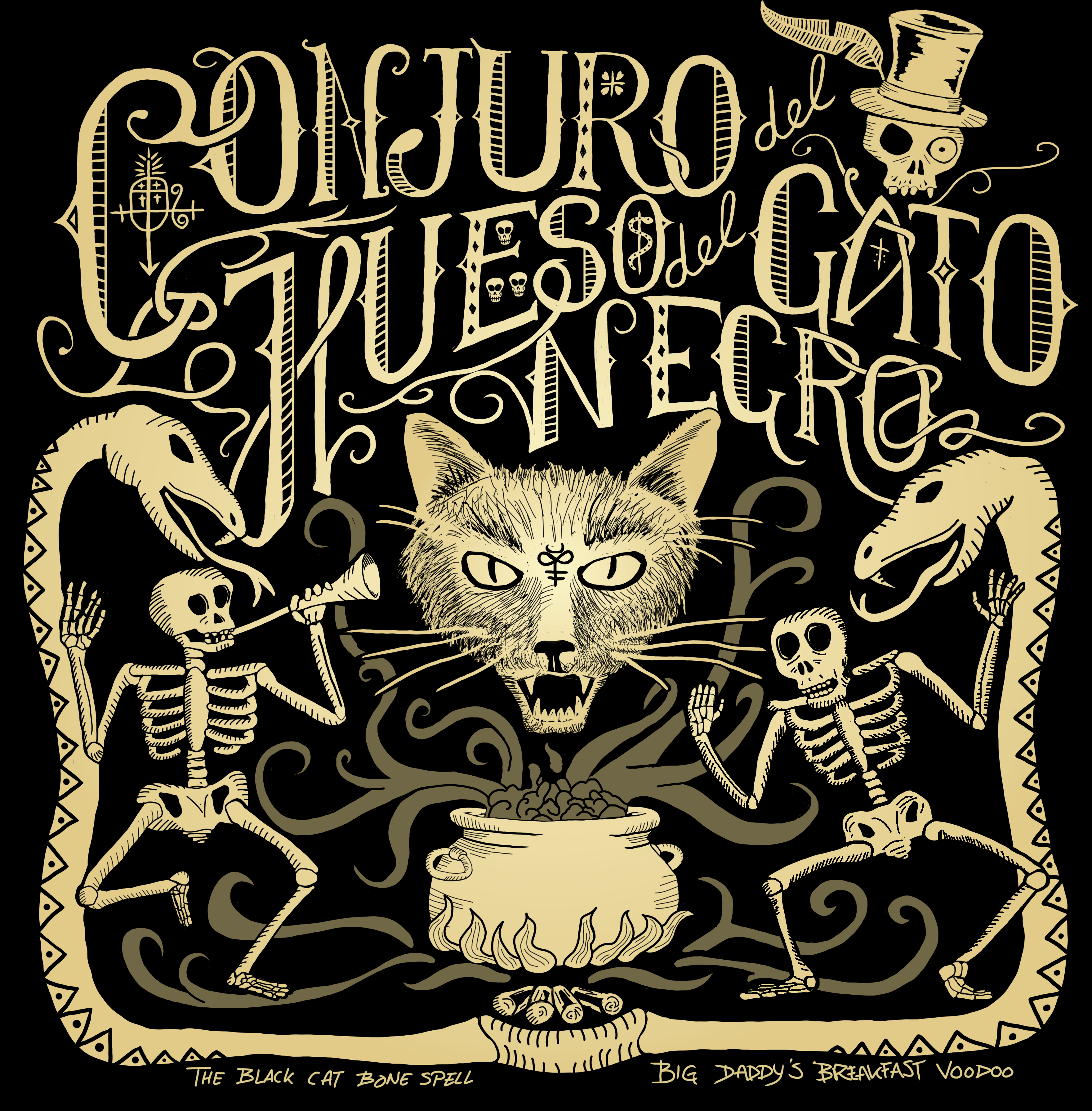 The Black Cat Bone Spell album cover